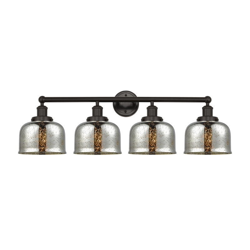 Annagene 4 - Light Dimmable Vanity Light, Silver Plated Mercury, Oil Rubbed Bronze