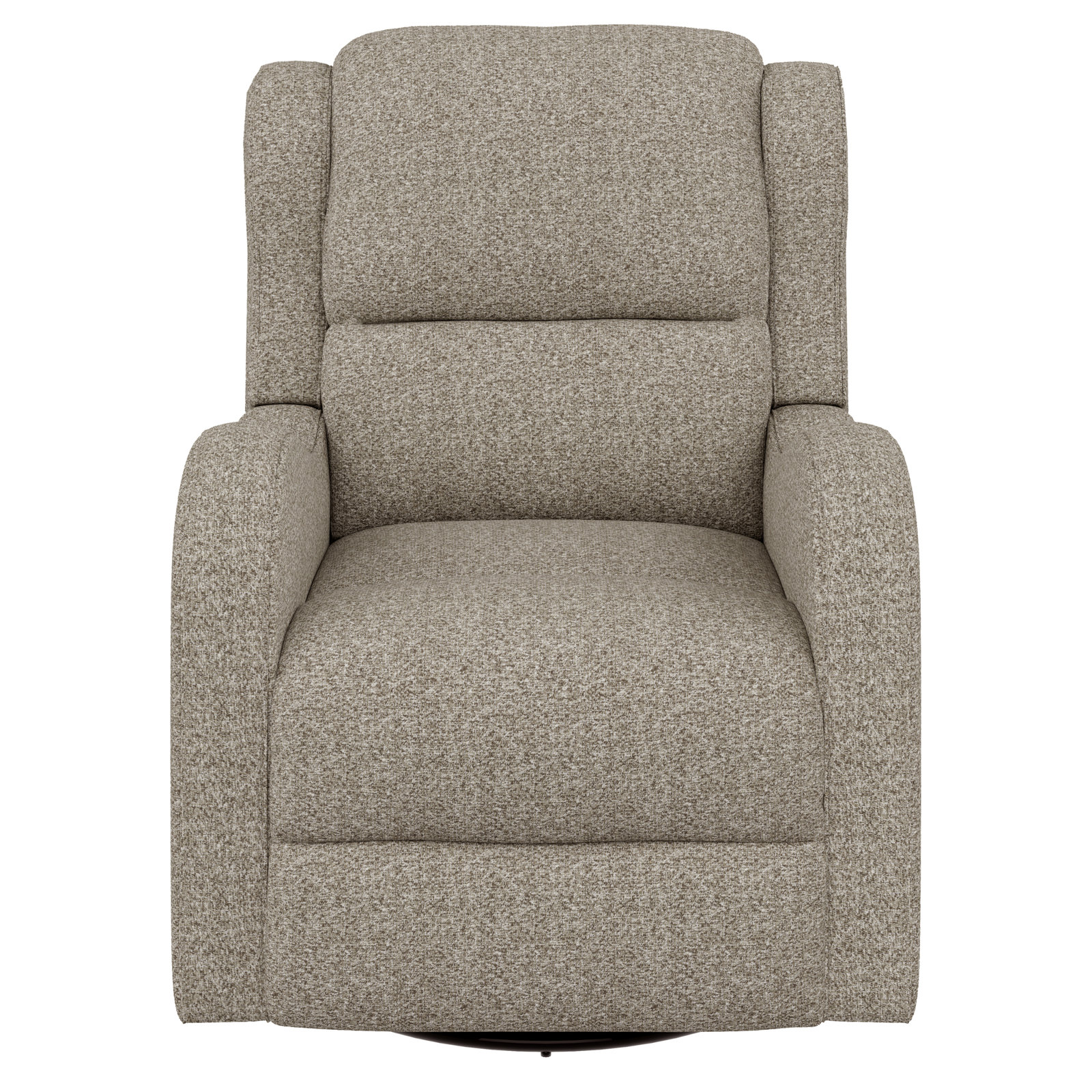 Auden Swivel Glider Recliner, Mesa Mélange Textured Weave