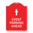 Signmission Designer Series Sign - Event Parking Ahead/24076-57162891