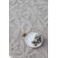 Tapis gris en laine touffeté à la main Damask-86654093