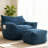 Corduroy Fabric Bean Bag Chair-1453732524
