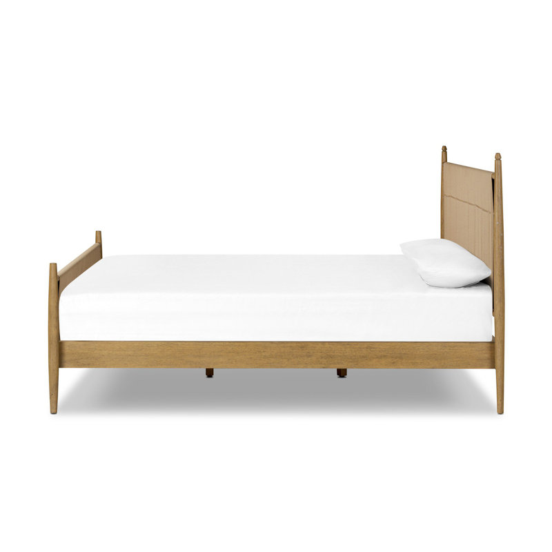 Richard Bed, King, Burnished Parawood