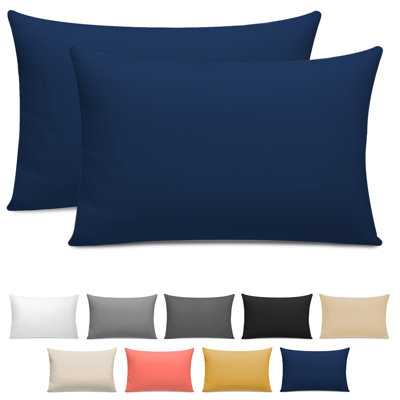 100% Cotton Flatweave Pillowcase Case Pack