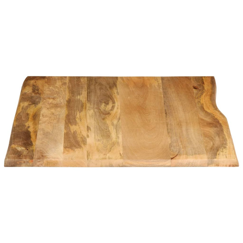Vidaxl Table Top 39.4x15.7x1.5 In Solid Wood Mango, 2.5cm H x 110cm W x 80cm D