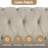 Perry 80" Rolled Arm Chesterfield Sofa-864838350