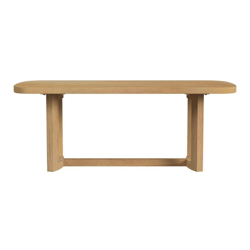 Burr Rectangular Dining Table in Natural