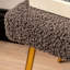 Upholstered Velvet Bench for Bedroom Furniture, Modern Bench with Iron Metal Base-95856688