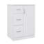 Meuble-lavabo 24 po avec lavabo, porte à fermeture douce, meuble-lavabo simple moderne en bois massif et panneau de fibres à densité moyenne avec tiroirs pour petite salle de bain-1500332974