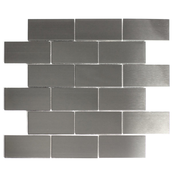 Enchanted Metals 14" x 14" Metal Mosaic Tile