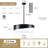 21.56" 5-Light Modern Dimmable Drum Chandelier-1367245194