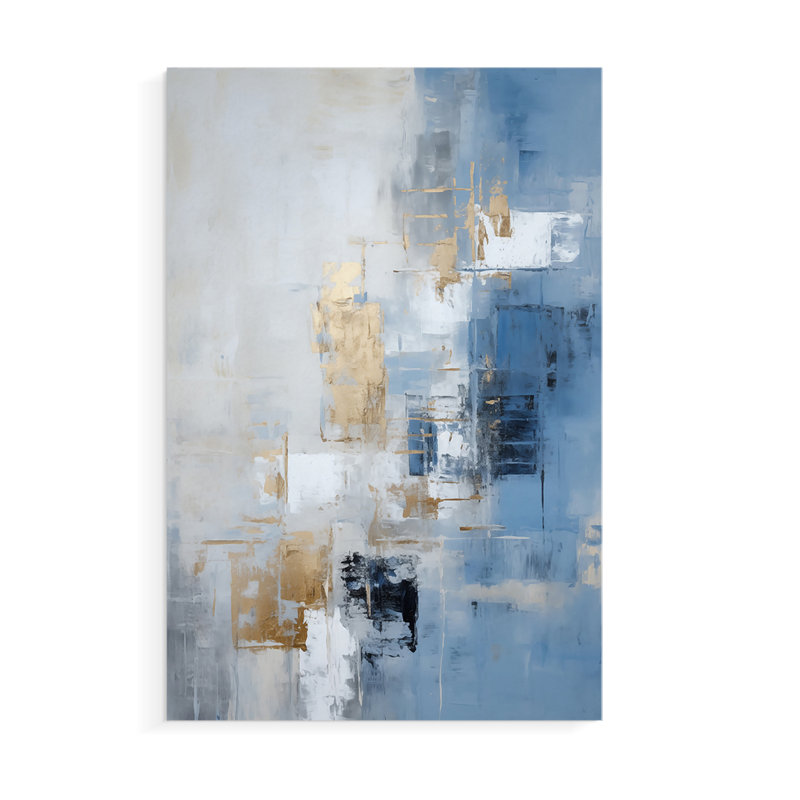 Série ABSTRACT Dxxix - impression sur toile seulement - non encadrée, H 48 po x l 32 po