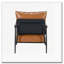 Fauteuil d'appoint en similicuir