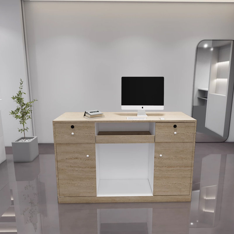 Bureau de réception contemporain en bois manufacturé Contemporary, 47.24