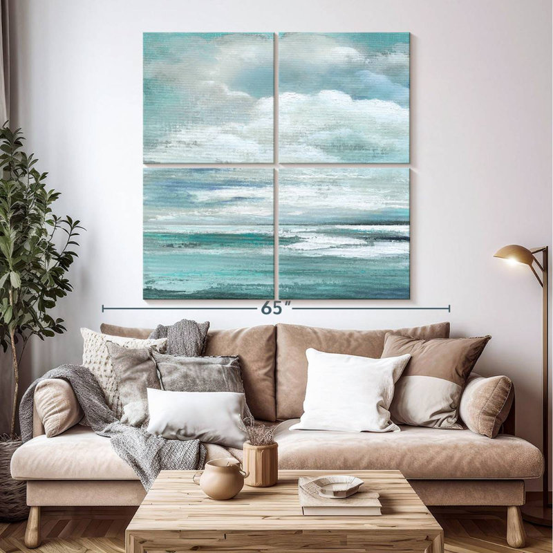 Avery Billowing Clouds I, 50" H x 50" W