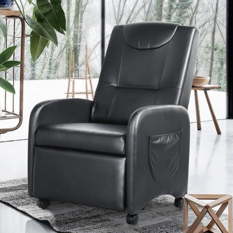 Abasi 64.5cm Wide Glider, Black