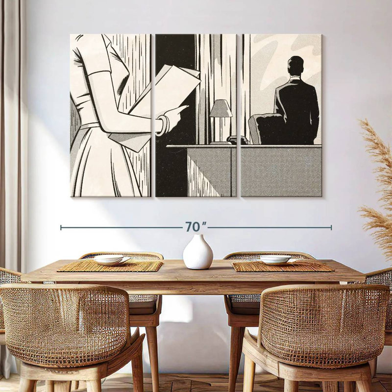 Bureau Leisha Noir, H 32 po x l 50 po