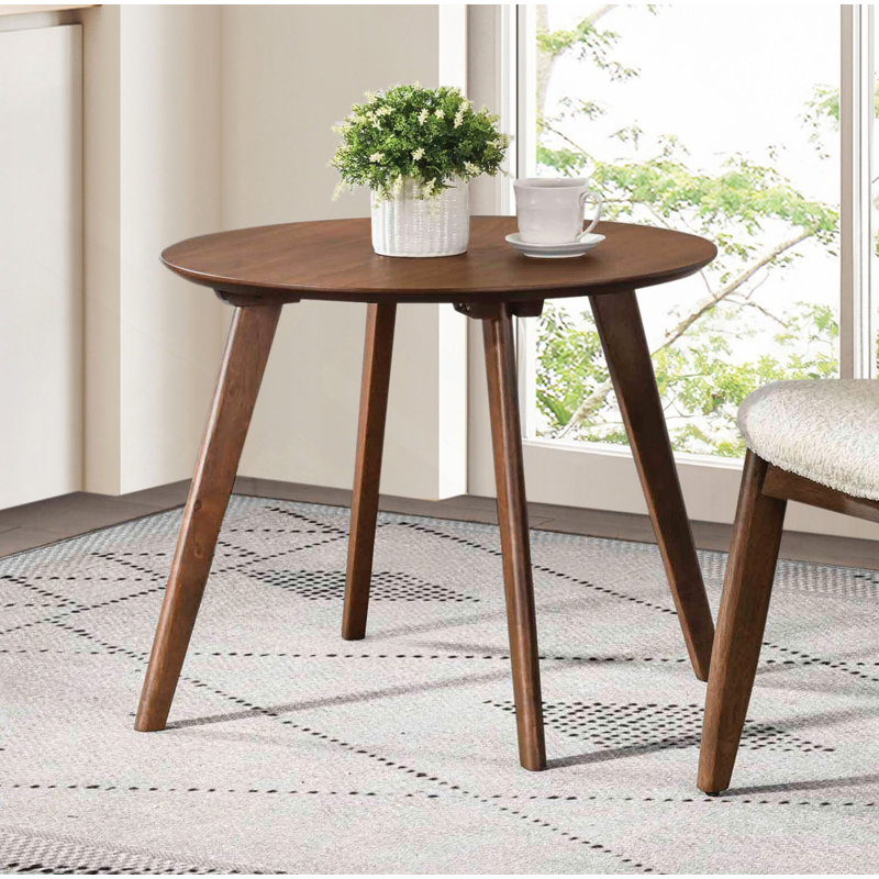 Fauteuil à oreilles moderne avec table d'appoint et structure en bois massif à quatre pieds