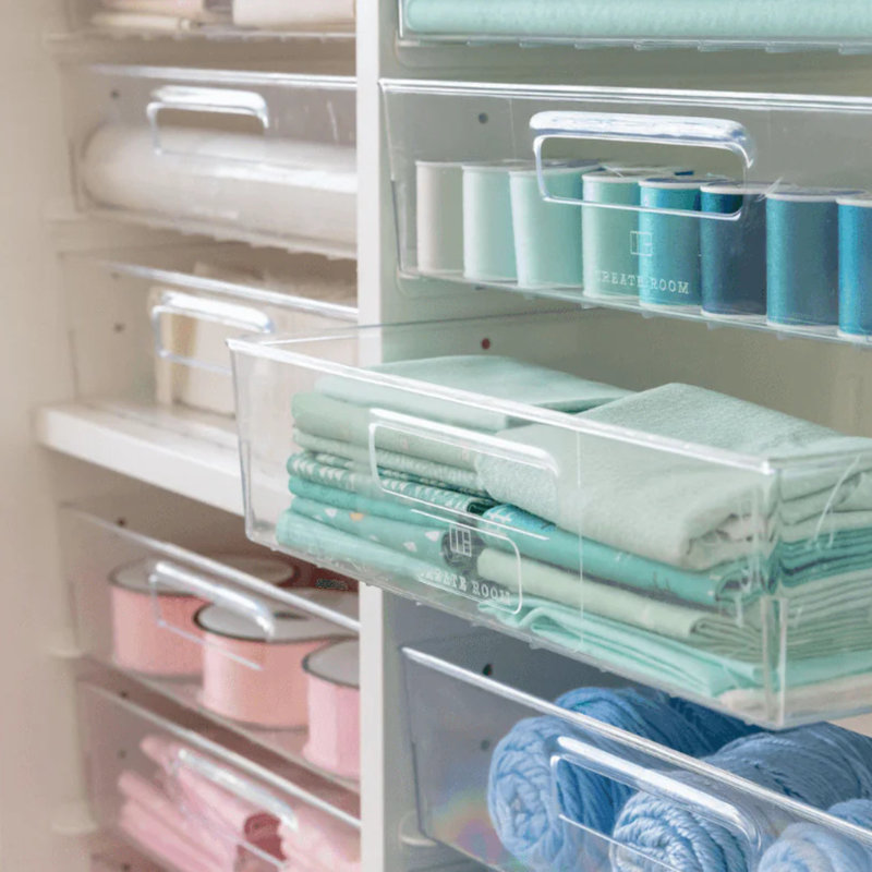 DreamCart - Mobile Crafting Station with Expandable Workspace & Smart Storage
