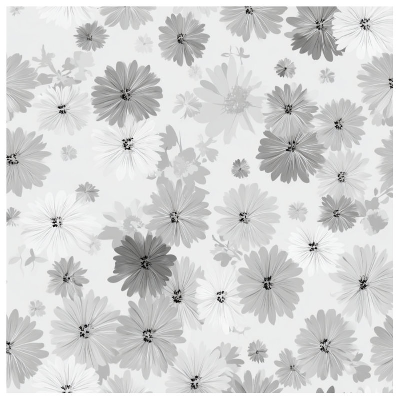 Housse de couette à motif floral et fleurs Shabby Chic, Lit simple