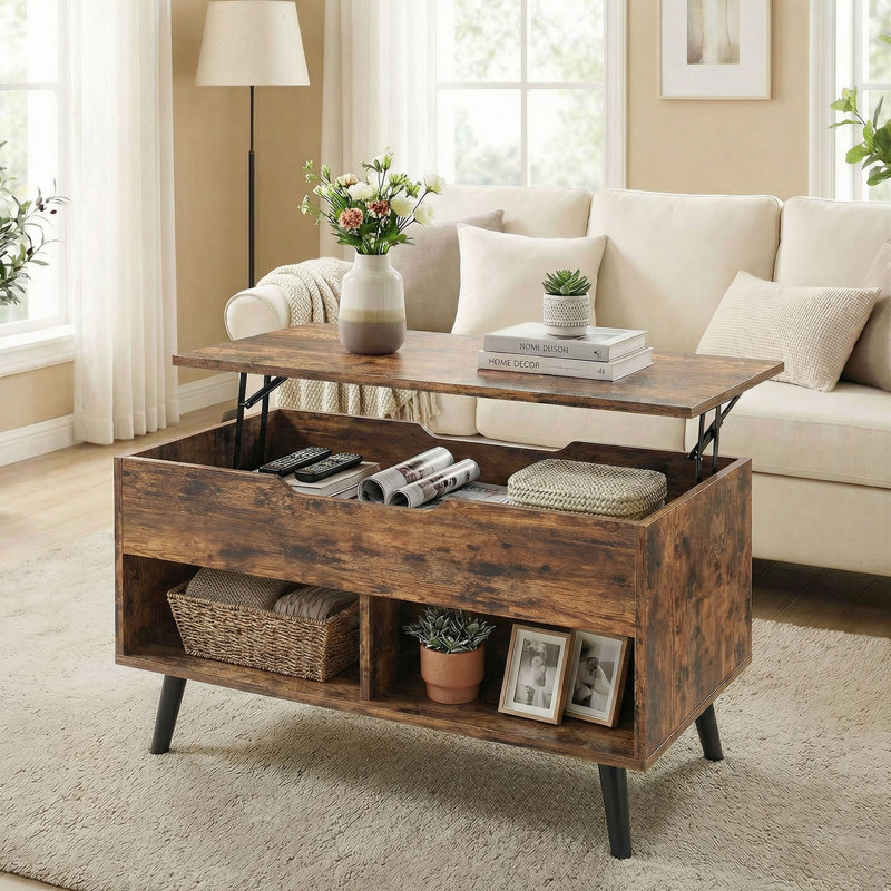 Lift Top Coffee Table with Storage