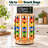 Solid Wood Rotating Snack Rack with Chalkboard