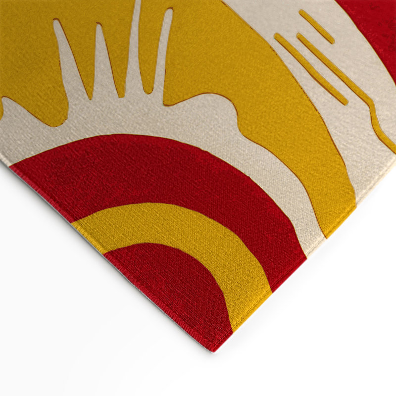 Tapis intérieur et extérieur Snazzy Hoop, Rectangulaire 8 pi x 10 pi