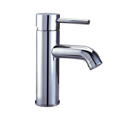 Single-Hole Single-handle Bathroom Faucet with Drain Assembly