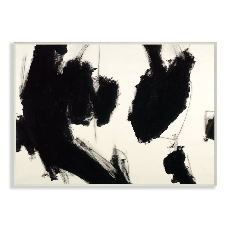 «Black and White Patches», reproduction, 10 po x 15 po x 0,5 po