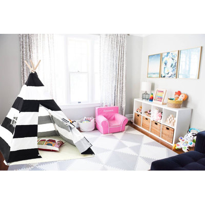 Blue Elephant Indoor Triangular Play Tent