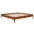 Simple & Modern Wood Platform Bed Frame with Stable Support System-207360893