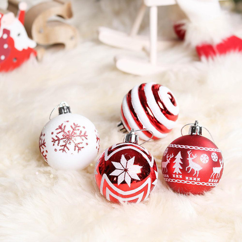 Ensemble de 24 boules de Noël Javaris