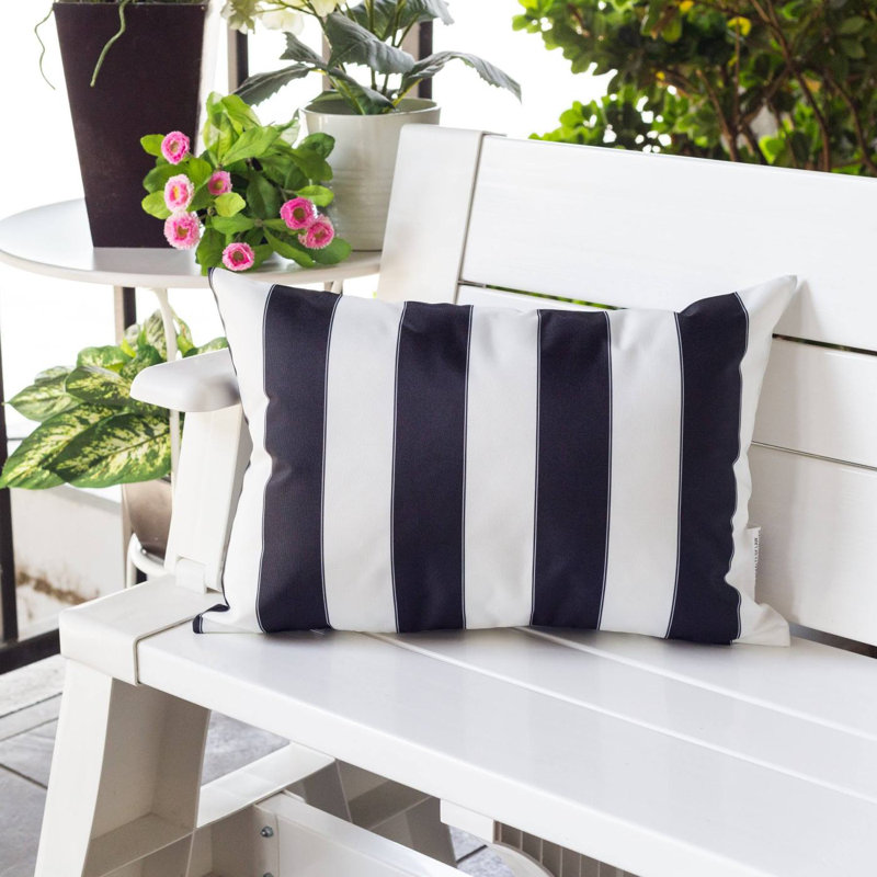 Coussin Horizon, Noir