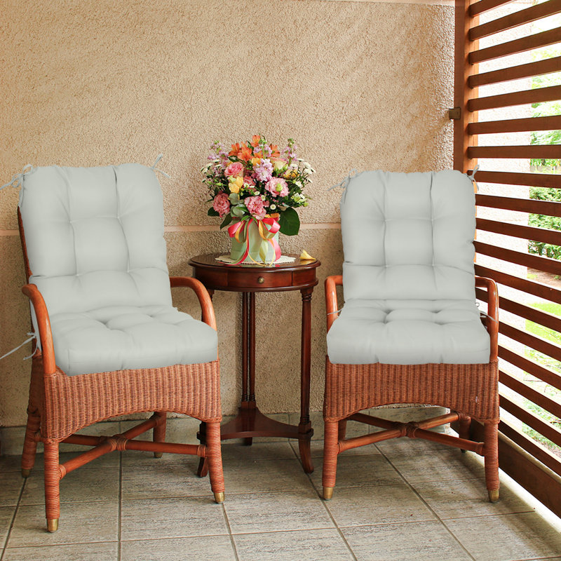 Indoor/Outdoor Seat/Back Cushion, Sage Green