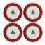 Handmade Bone China Dinnerware Set - Service for 4