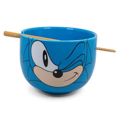 14 Oz. Sonic the Hedgehog Japanese Ramen Bowl Set
