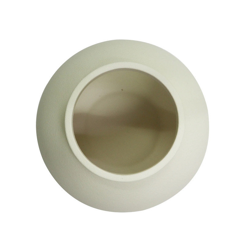 5.9"H Ceramic Round Tabletop Vase