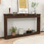 Console de rangement étroite à motif ondulé avec trois tiroirs-153238636