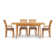 Sarah 4 - Person Solid Wood Top Four Leg Dining Set