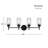 Wexton 4-Light 5.25” Wide Vanity Light-109594271