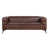 Dark Brown Faux Leather selected