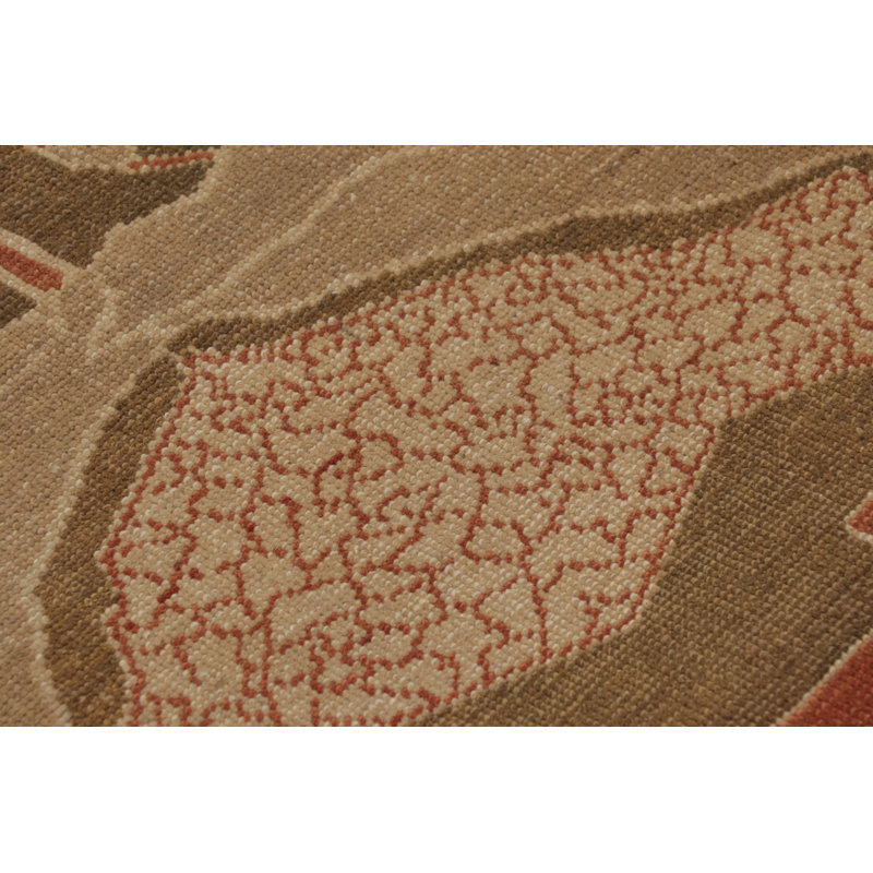 Fetcher House Vintage Arts & Crafts Palace Rug In Morris Lillies - Rug & Kilim