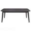 Ensemble de 3 tables basses rectangulaires noires