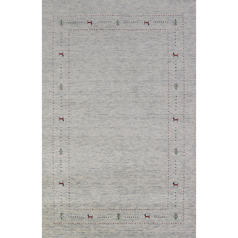 Tapis tribal Gabbeh 5 x 8