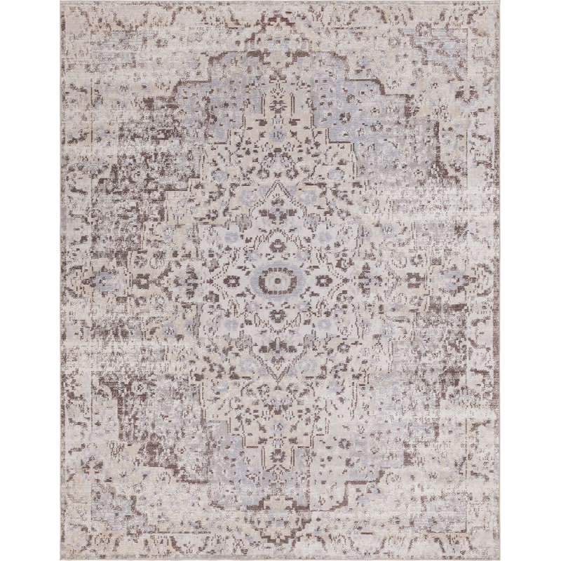 Enderson Ikat Indoor Rug, Rectangle 9' x 12'