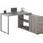 Bureau d'ordinateur d'angle en forme de L en métal, pour le travail, un bureau personnel ou un ordinateur portable Leicester-1459358327-1415180276