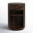 Aviel Drum End Table with Storage