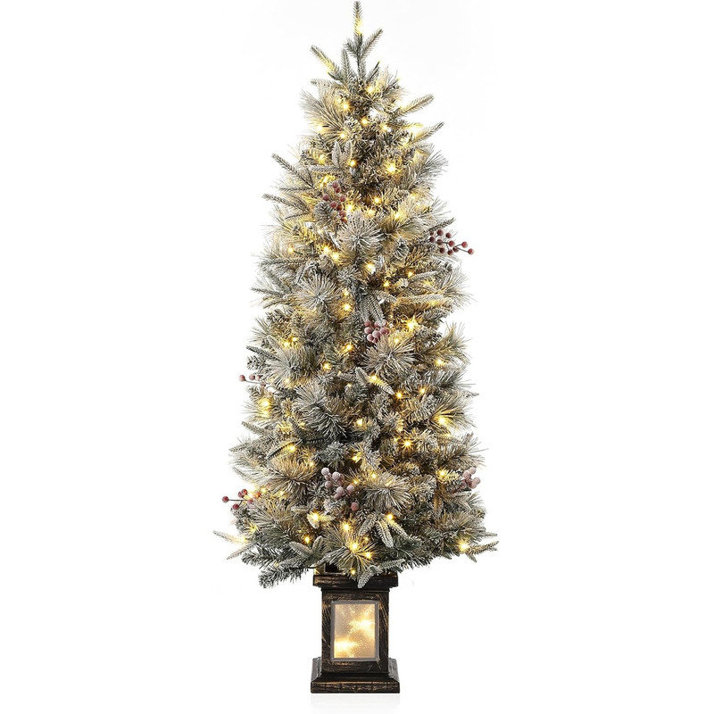 54' H Lighted Artificial Christmas Tree