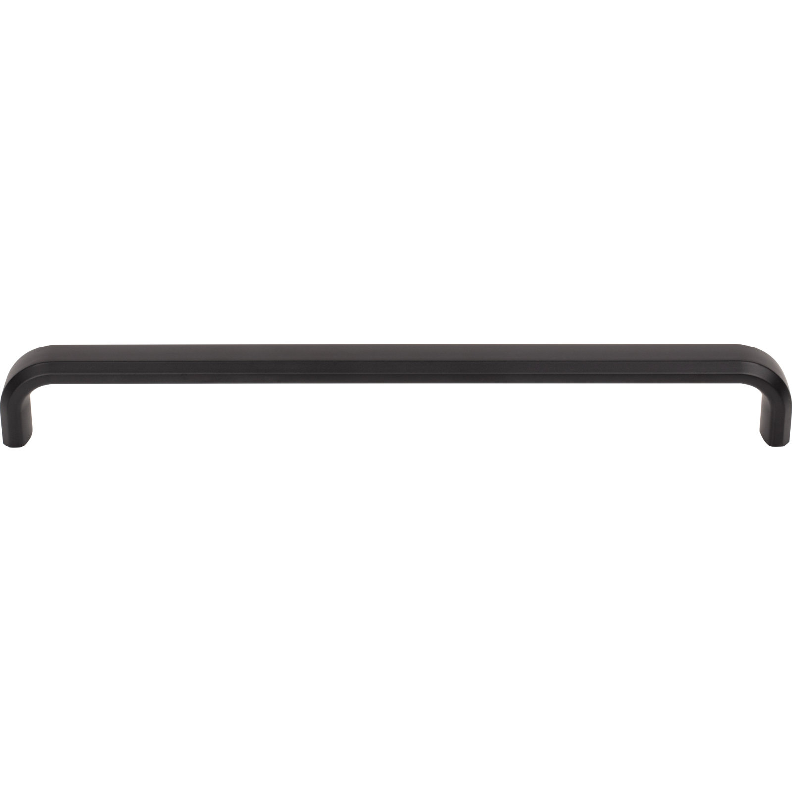Telfair Bar pull, Flat Black, 8 13/16" Center to Center