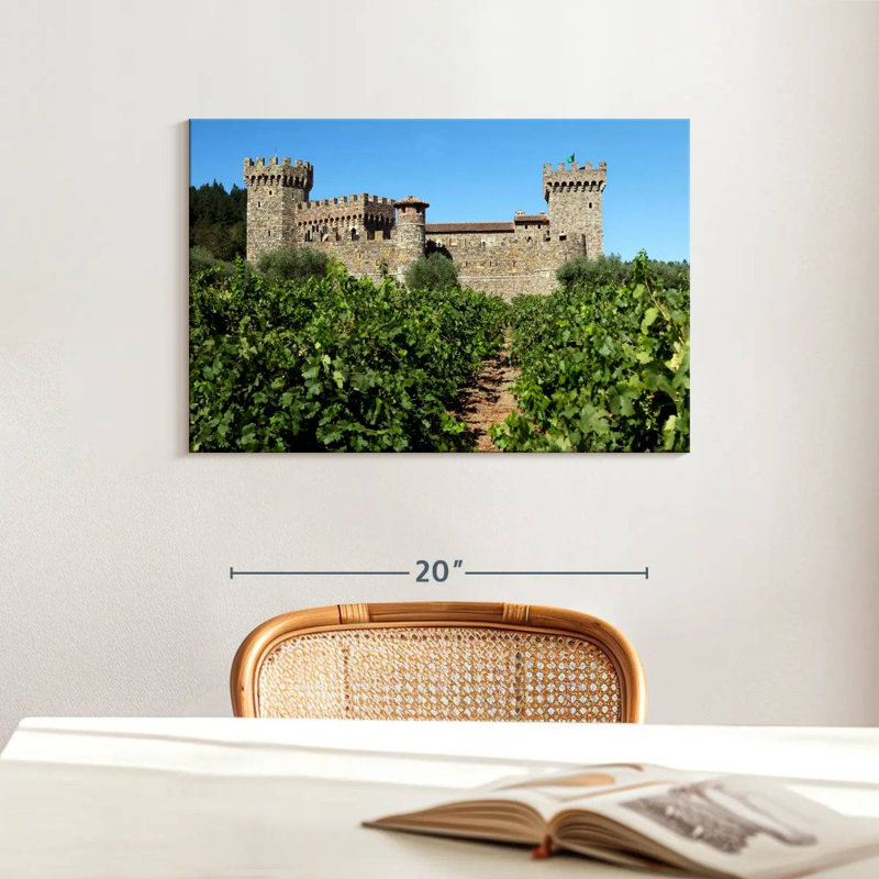 Lilie Napa Valley Castle, H 16 po x l 24 po