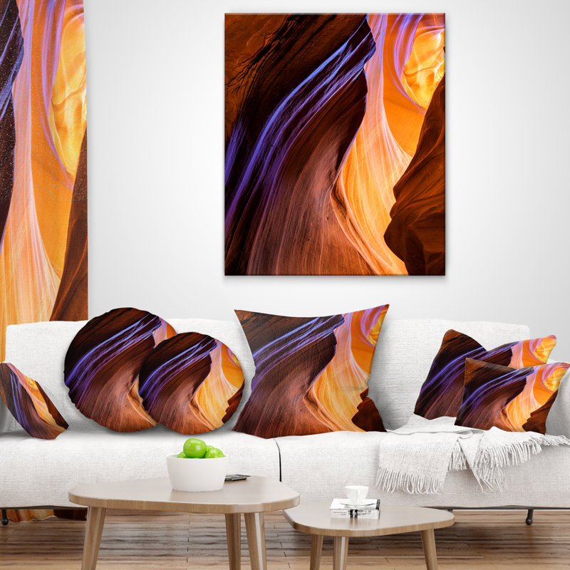 Landscape Reversible Throw Pillow